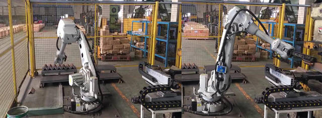 工業(yè)機(jī)器人機(jī)加工自動化生產(chǎn)線